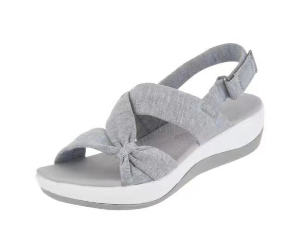 Picture of 2021 large size New sandals women's European and American fish mouth platform bottom Amazon Roman sandals women's spot