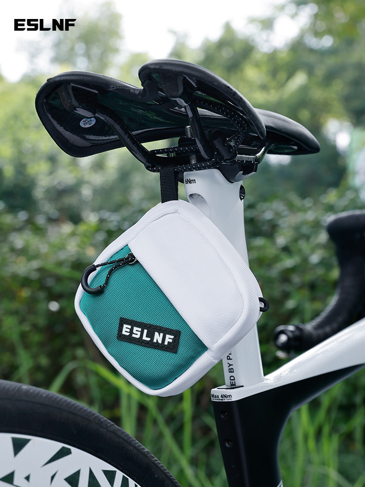 Eslnf Mountain Bike Hanging Tail Bag Road Bike Hanging Bag Cycling Bag Storage Bag Cycling Equipment