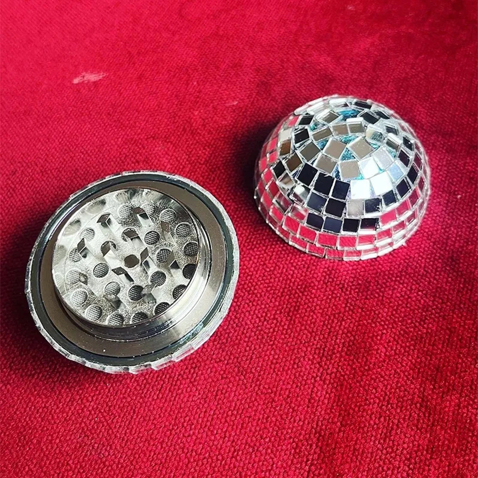 Disco Ball Grinder Cigarette Grinder Cigarette Grinding Ball Father's Day Gift Disco Ball Grinder