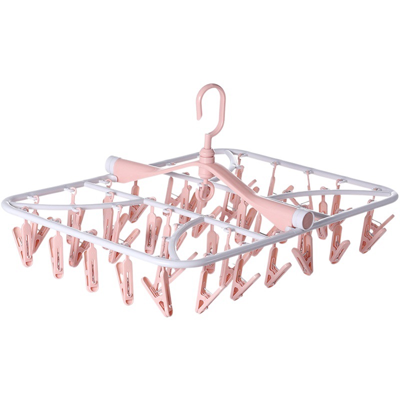 Plastic socks clip socks clip multi-clip drying rack socks clothes clip multi-functional multi-clip hanger socks drying rack
