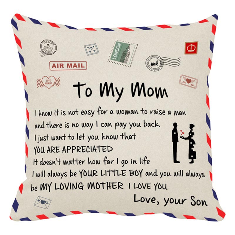 Picture of Amazon Home linen pillowcase Nordic simple American retro printed office pillowcase sofa cushion