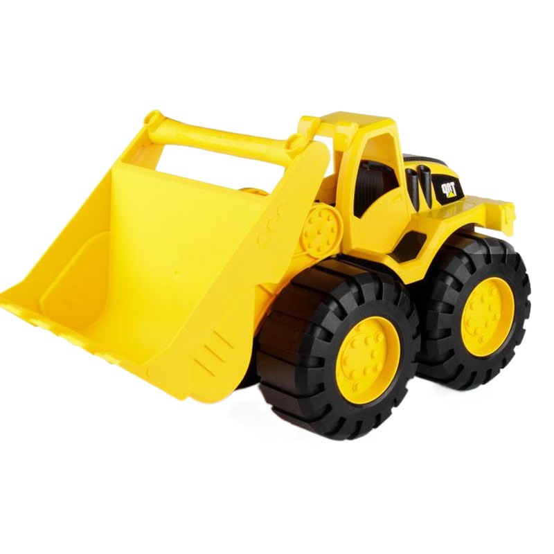 Children's Beach Bulldozer Construction Vehicle Baby Sand Play Bulldozer Excavator Model Car Thickened Inertia Car