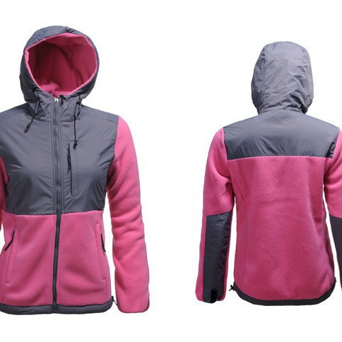 Picture of Denali Fleece Coat Women's Fleece Hooded Fleece Coat Outdoor Set Women's Fleece Embroidered Logo