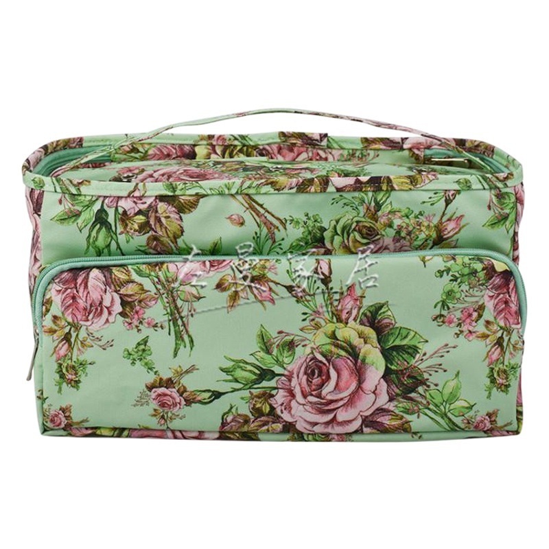 Amazon Sweater Needle Knitting Tool Storage Bag Three-Hole Wool Bag Extra Large Shoulder Strap Yarn Crochet Storage Bag
