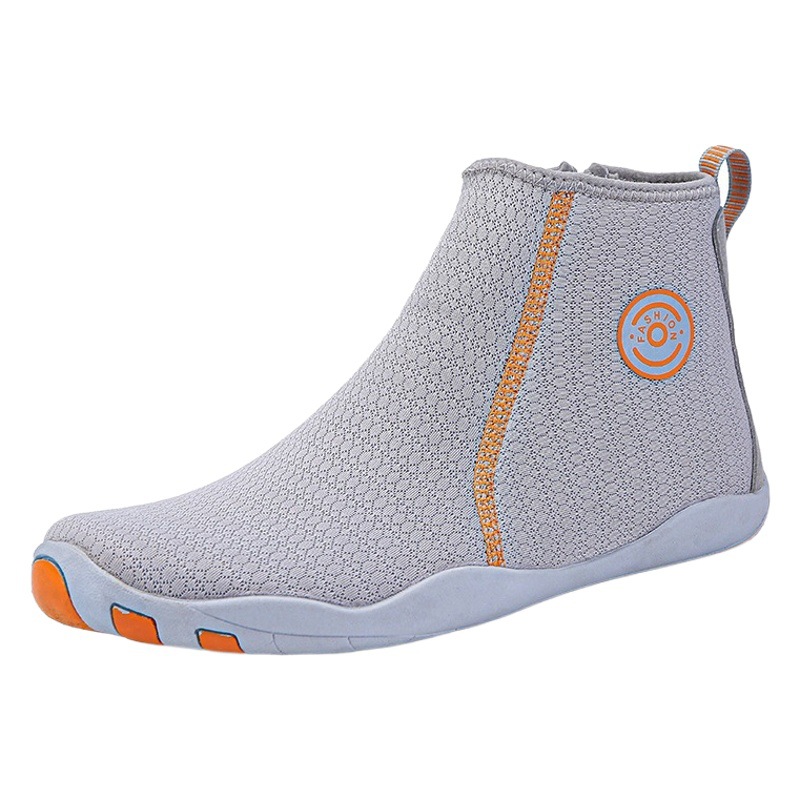 Summer Outdoor High-Top Water Shoes for Water Play, Cut-Resistant Beach Wading Shoes, Swimming and Rafting Shoes, Outdoor Leisure Shoes