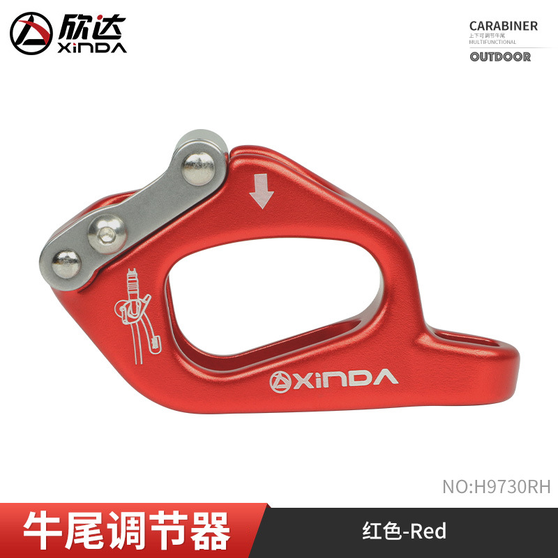 Picture of Xindahua system oxtail regulator for mountaineering, climbing, climbing, falling, SRT, speed drop, exploration, Cave protection, adjustable cable