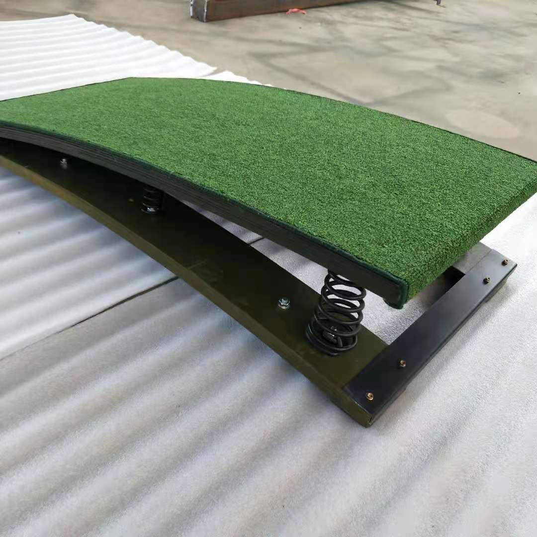Picture of Outdoor Children Adult Thickened Spring Springboard Gymnastics Physical Training S-shaped Springboard Track and Field Competition Pedal