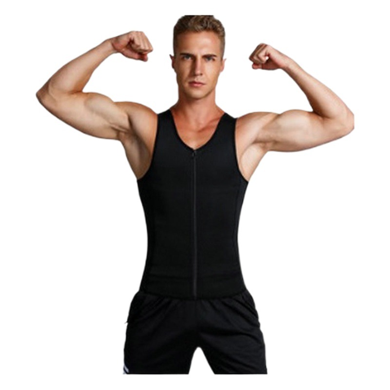 Cross-border European and American plus size coated double-layer breathable abdomen slimming waist top vest waist in stock wholesale