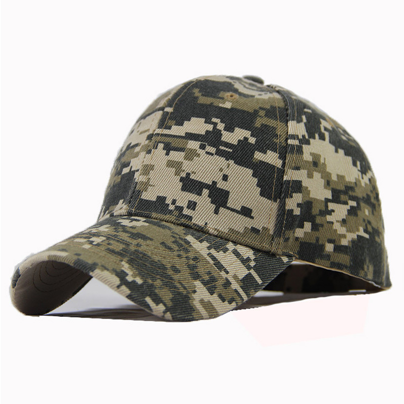 Summer camp military training hat sports Velcro camouflage baseball cap outdoor tactical cap sun hat spot