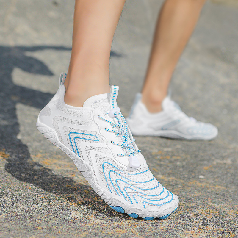 2025 New Beach Shoes Swimming Fitness Running Yoga Shock-Absorbing Skipping Rope Breathable Jump Exercise Non-Slip Men's and Women's River Shoes
