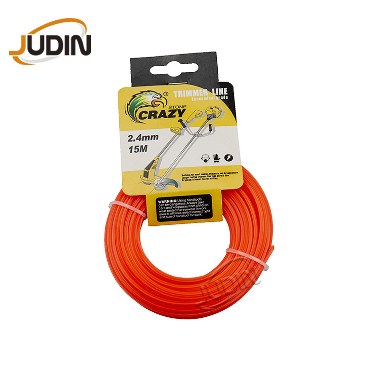 Picture of Mower line five-pointed star star manufacturer 15m elevator 2.0 mm-3.5mm nylon mower line