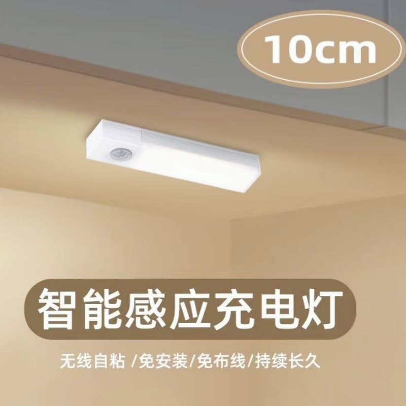 Picture of Led Human Body Sensor Lamp Wireless Magnetic Wine Cabinet Wardrobe Charging Strip Smart Cabinet Night Light Factory Cross-Border