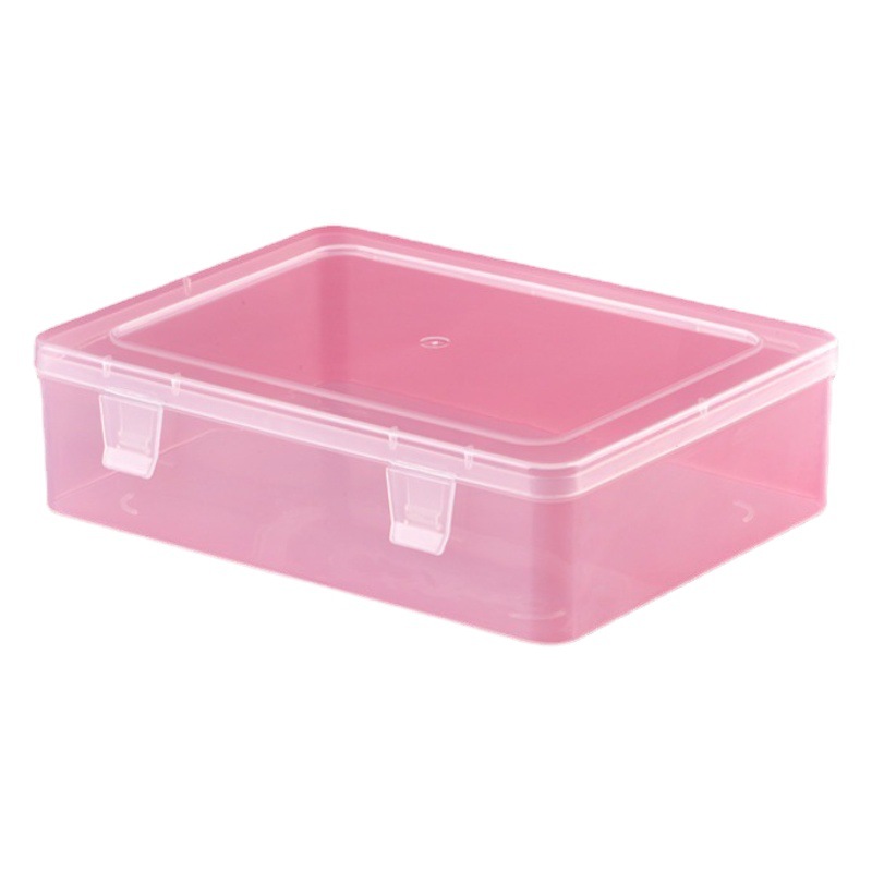 Rectangular Plastic Box Flip Parts Component Box Large Product Packaging Box Tool Toy Storage Box Plastic Box