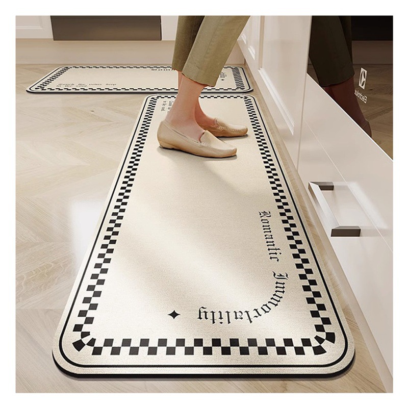 Amazon cross-border dedicated kitchen mat absorbent non-slip mat