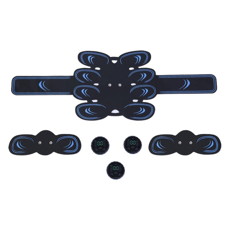Intelligent EMS Abdominal Muscle Sticker Abdominal Fitness Device Belt Abdominal Fitness Device Fitness Equipment Home Weight Loss Shaping
