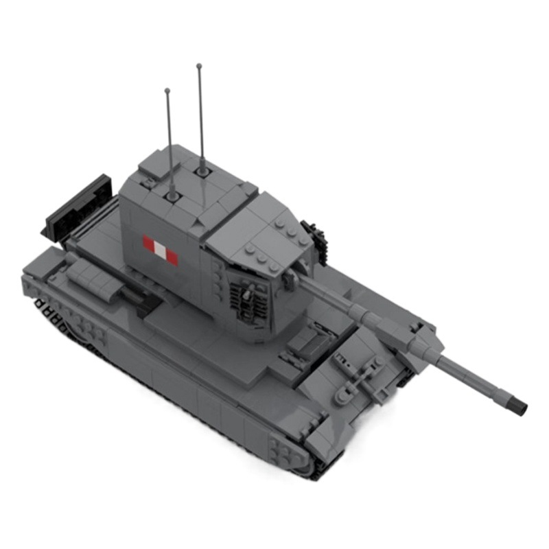 MOC building blocks military FV4005 II tank model compatible with Lego small particles assembling building blocks toy boy