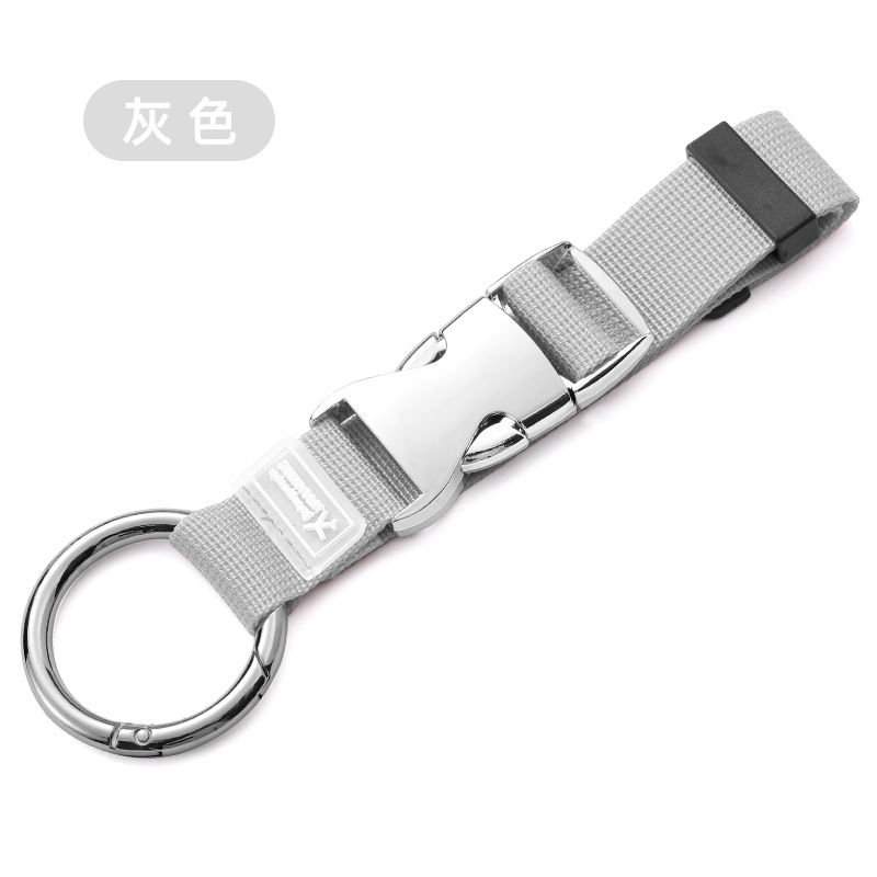 Picture of Luggage Hanging Buckle Safety Fixing Strap Backpack External Hanging Strap Packing Strap Suitcase Strapping Strap Metal Hanging Strap