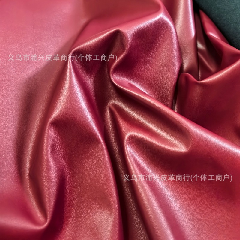 Picture of Pu Elastic Clothing Anime Leather Cosplay Lambskin Pattern Sheepskin Plain Nappa B40 Clothing Plain Elastic Brazilian Leather Fine Grain