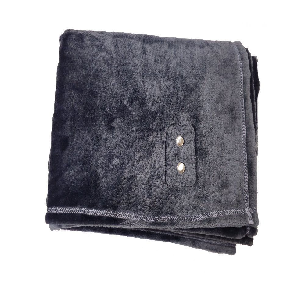 Earthing Ground Silver Fiber Throw Blanket