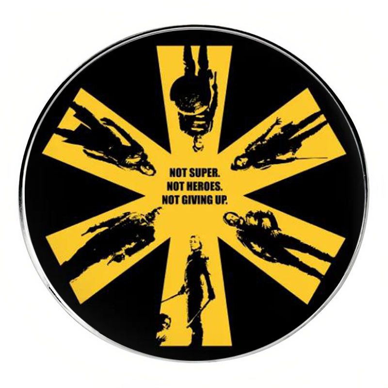 Thunder Special Attack Team Brooch Winter Soldier Second Generation Widow Movie Pin Badge Metal Alloy Badge Accessories