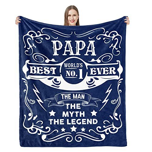 Picture of Cross-border gift to father flannel blanket single-layer printed blanket production source factory wholesale direct sales