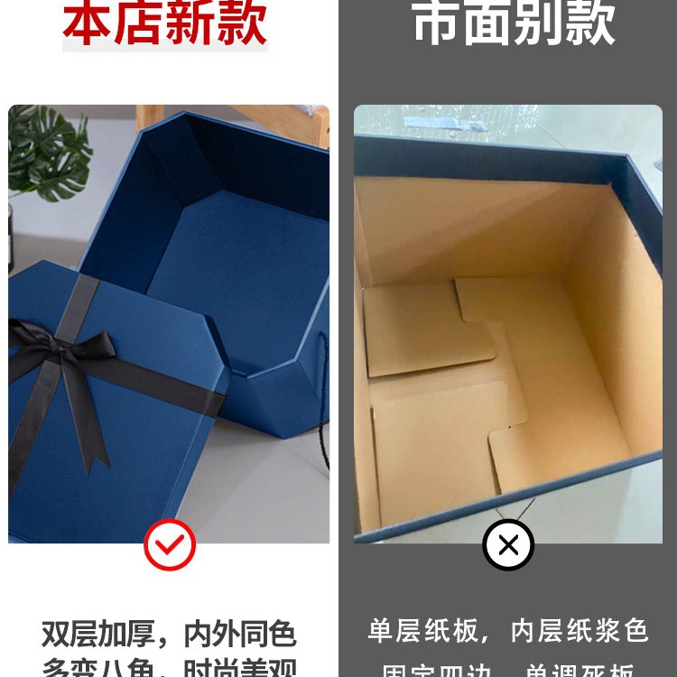 Picture of in stock Tanabata Valentine's Day gift box lipstick box holiday gift packaging carton cosmetic perfume box wholesale