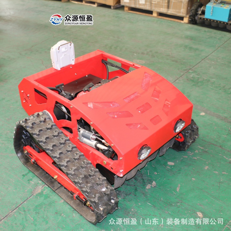 Export to Pakistan Garden Lawn Remote Control Lawn Mower Orchard Weeding Slope Lawn Mower Source Factory