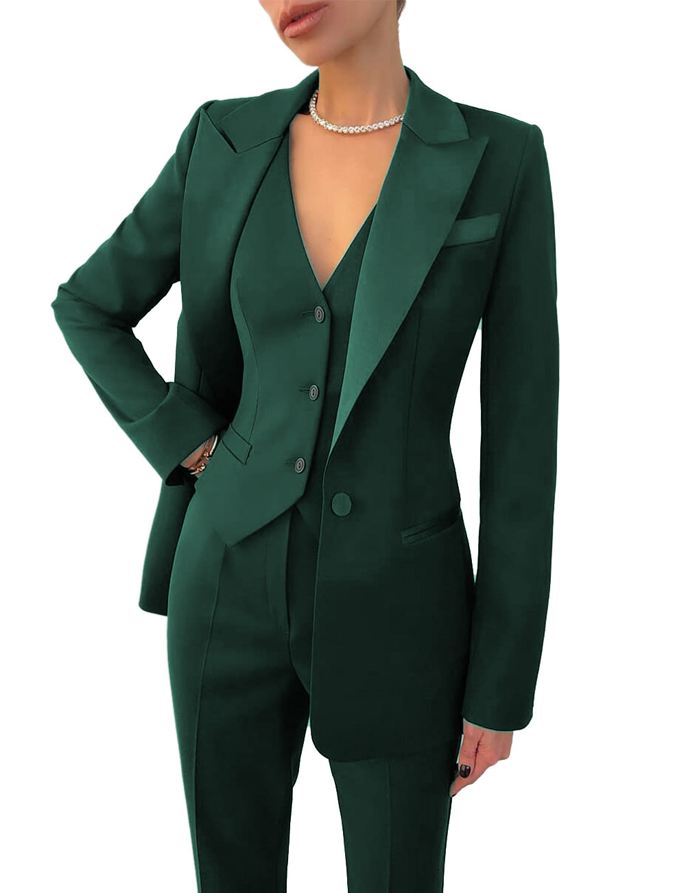 Picture of Cross-Border Women's Three-Piece Suit Business Professional Casual Women's Suit Amazon Best-Selling Three-Piece Suit for Women