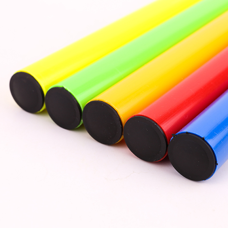 Picture of Plastic relay bar children signal transmission rod diameter 2.5cm long 30cm a variety of color options