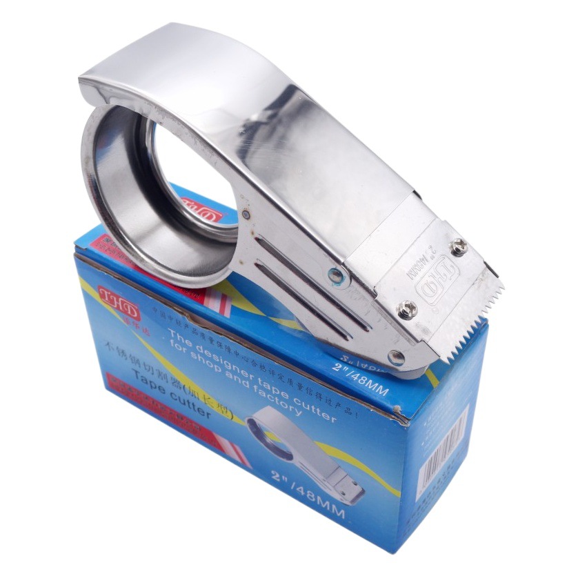Tape Packer tape holder 4.8/6.0cm wide extended stainless steel box sealer tape cutter