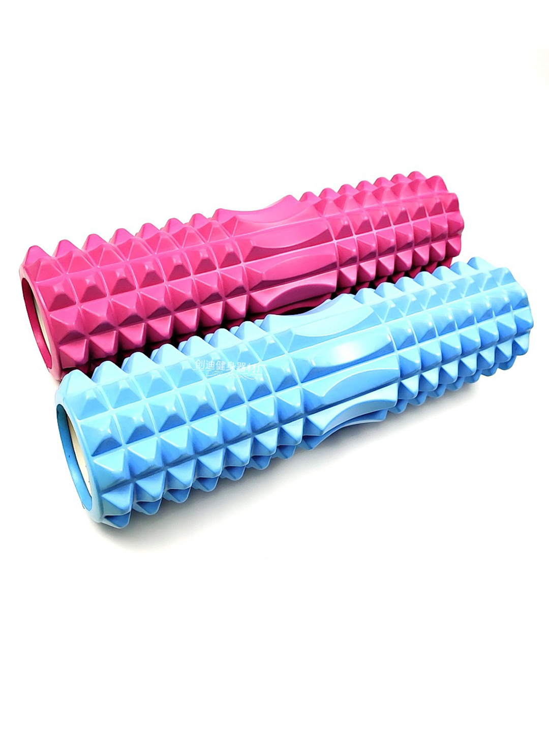 Picture of EVA hollow yoga column 45cm extended foam shaft muscle relaxation massage stick roller Mace factory wholesale