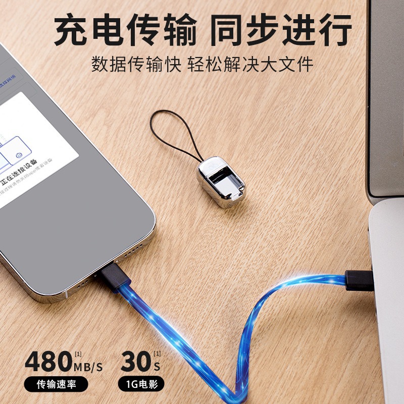 Picture of Double-headed typeC data cable CtoC portable charging treasure short line fast charging wire for Huawei Xiaomi Apple 156