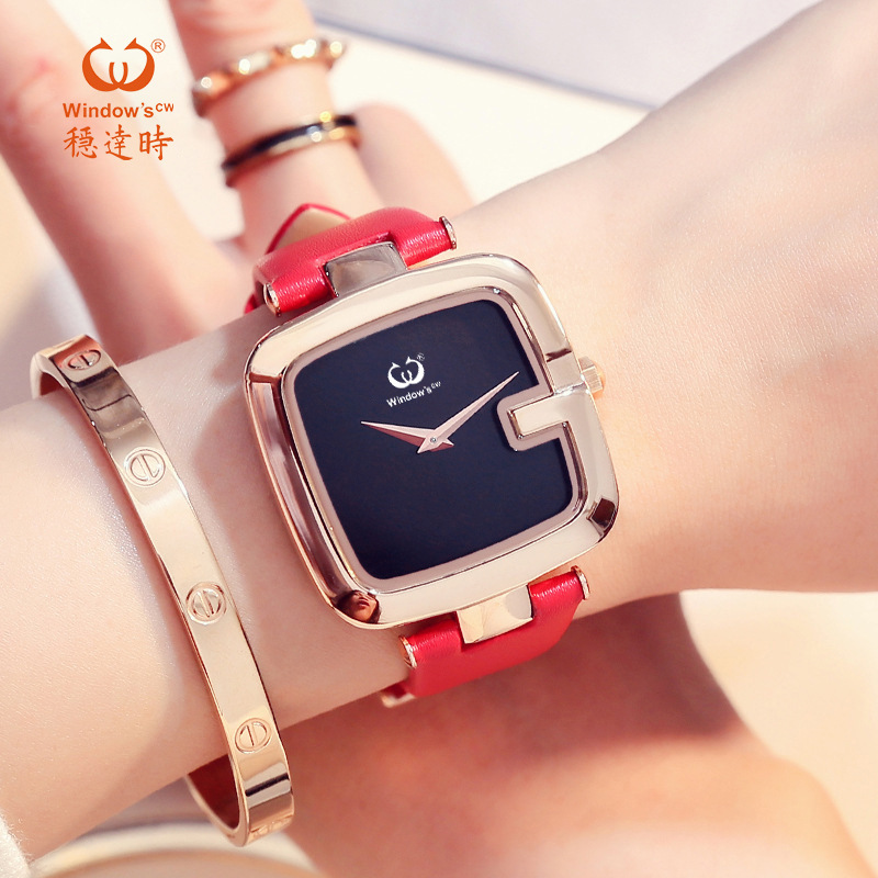 Fashion Women's Quartz Watch European and American Style Creative Trend Simple Women's Watch Quartz Watch Steady Clocks