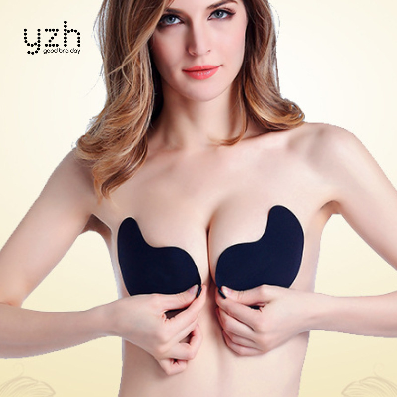 Mango Invisible bra Silicone Chest Sticker Wedding Dress Push-Up Invisible bra Strapless Underwear nude bra Wholesale