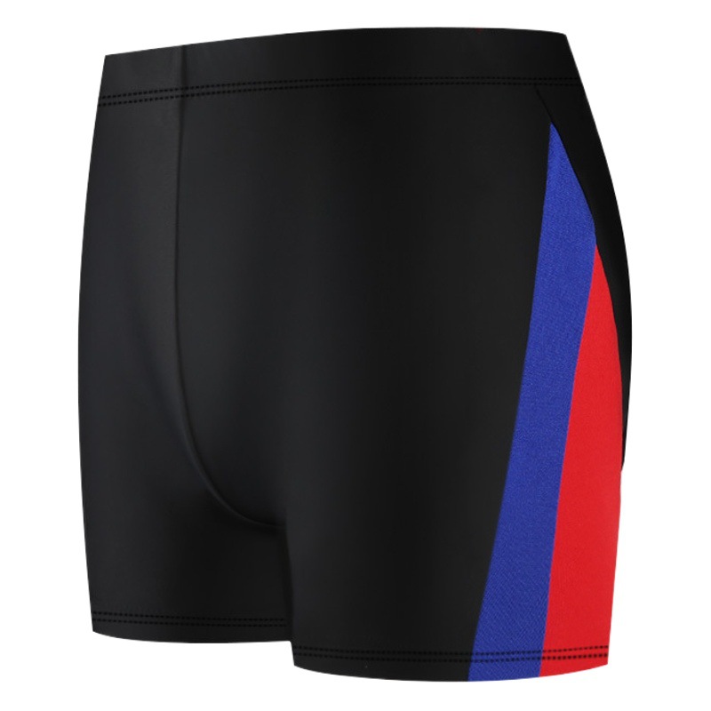 Spot men's swimming trunks professional fashion breathable swimming trunks adult anti-embarrassment beach holiday hot spring flat angle short