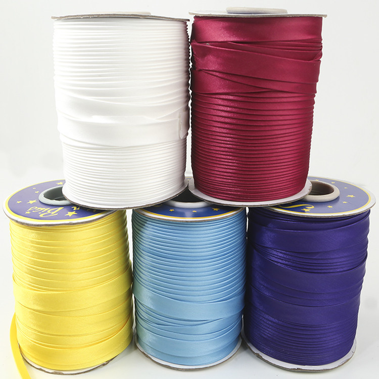 in stock wholesale 1.5cm wrap with cheongsam roll with color non-ironing webbing clothing accessories clothing edge strip
