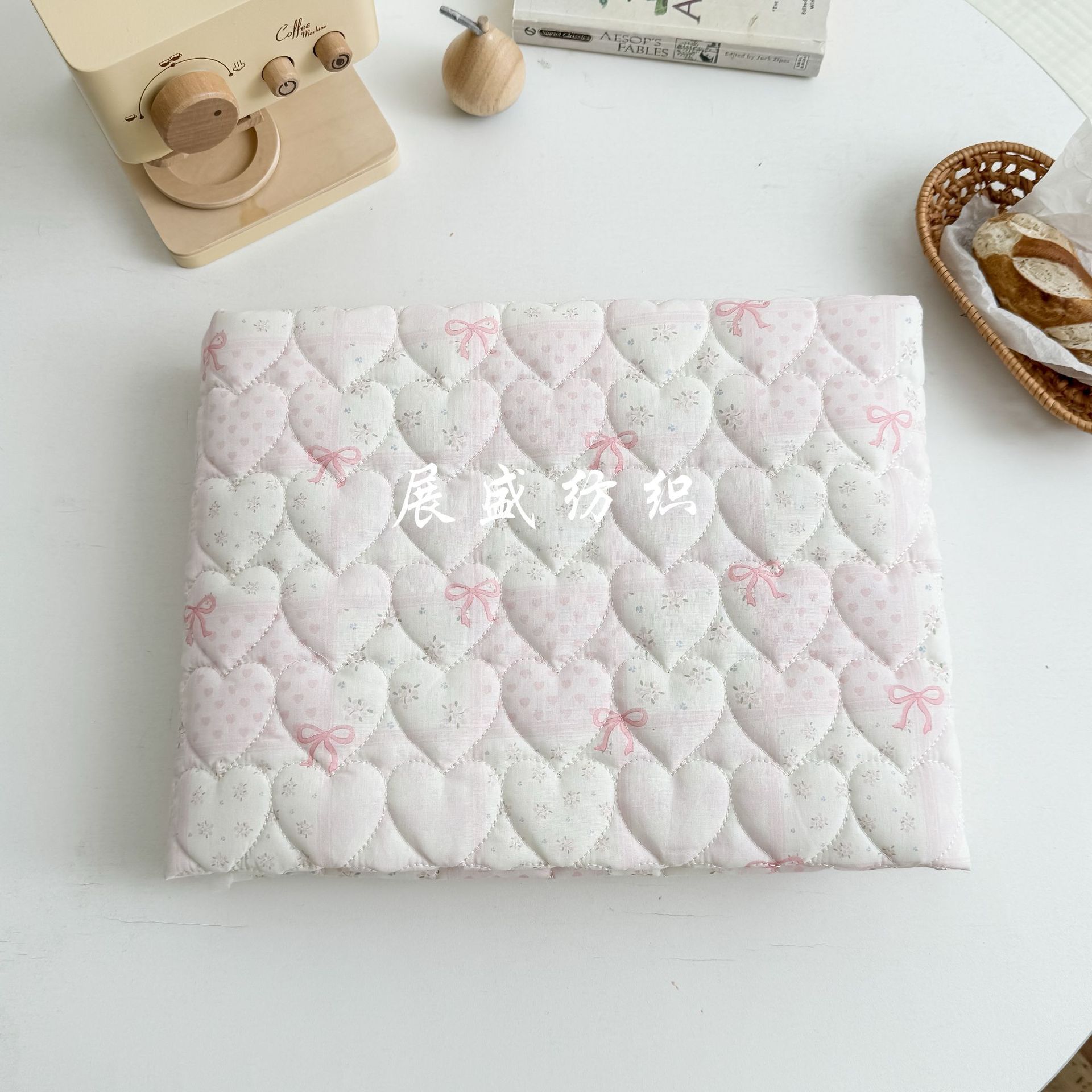 Picture of 40 Quilted Cotton Cotton Dopamine Plaid Floral Fabric Quilted Autumn and Winter Cotton-padded Jacket Cotton-padded Jacket Bag Cotton-padded Jacket