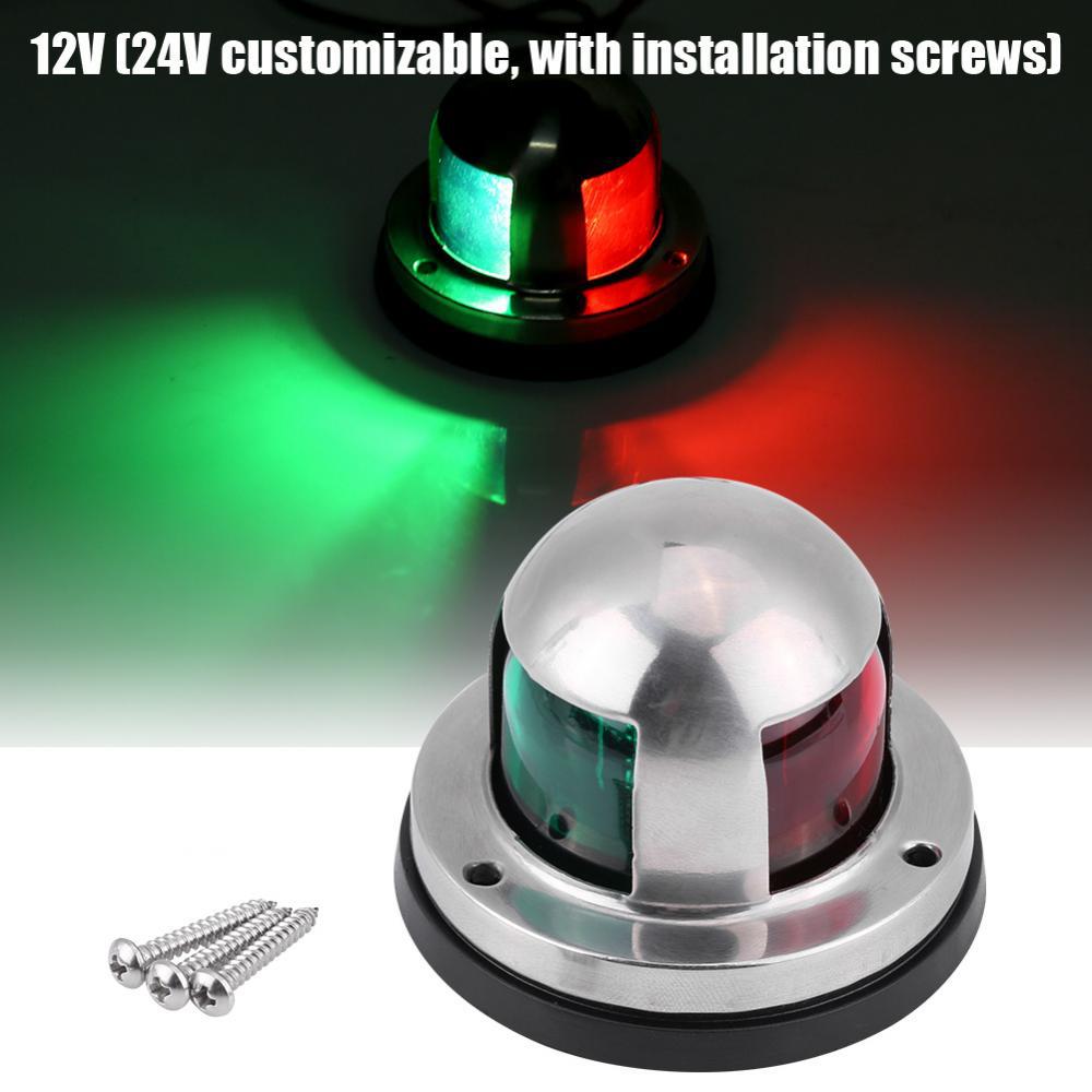 Picture of [Ce Certification] 304 Stainless Steel Yacht Navigation Signal Light Waterproof Warning Light Suitable for Speedboats and Marine Use