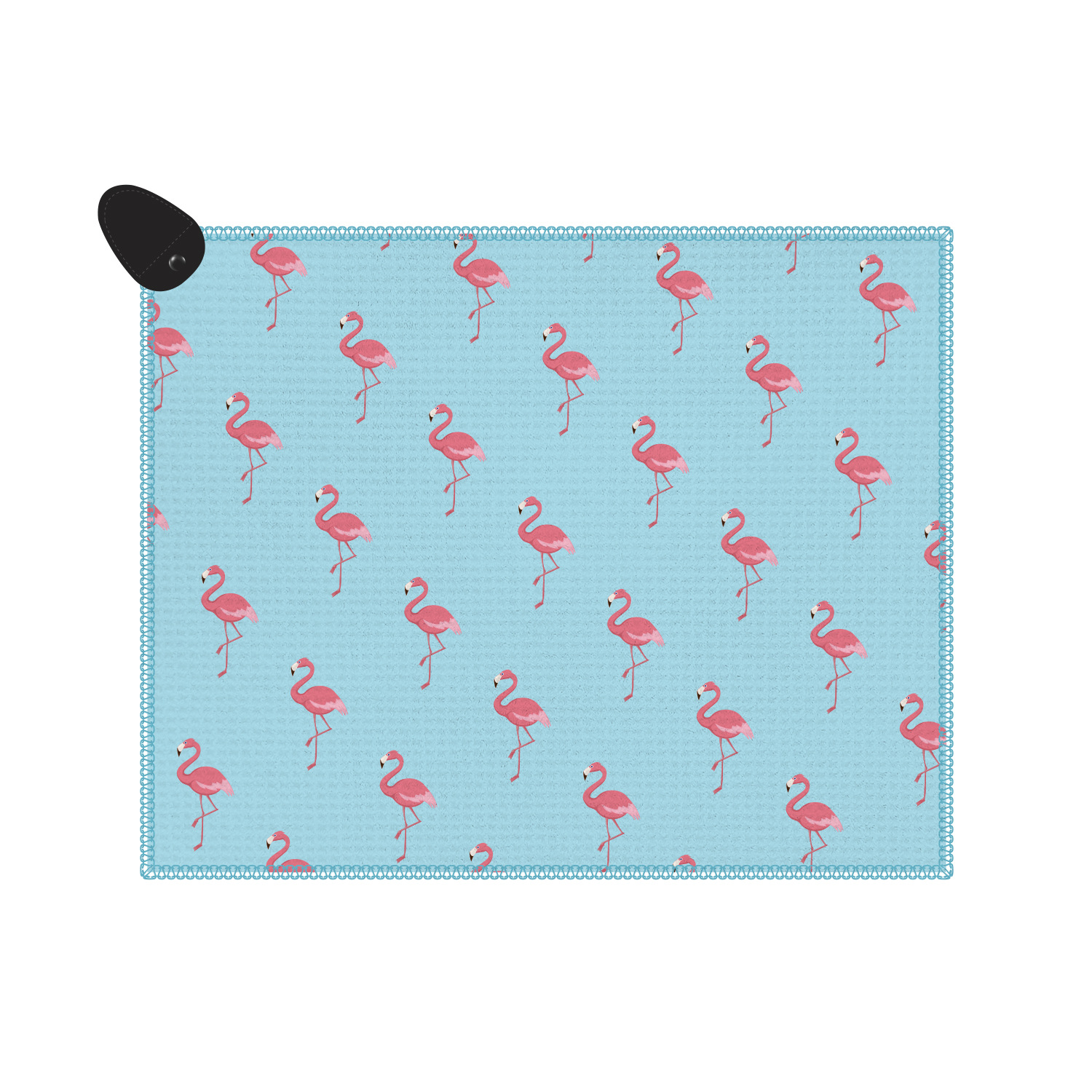 Picture of Multicolor golf towel cross-border in stock microfiber waffle pineapple grid towel ball towel golf towel