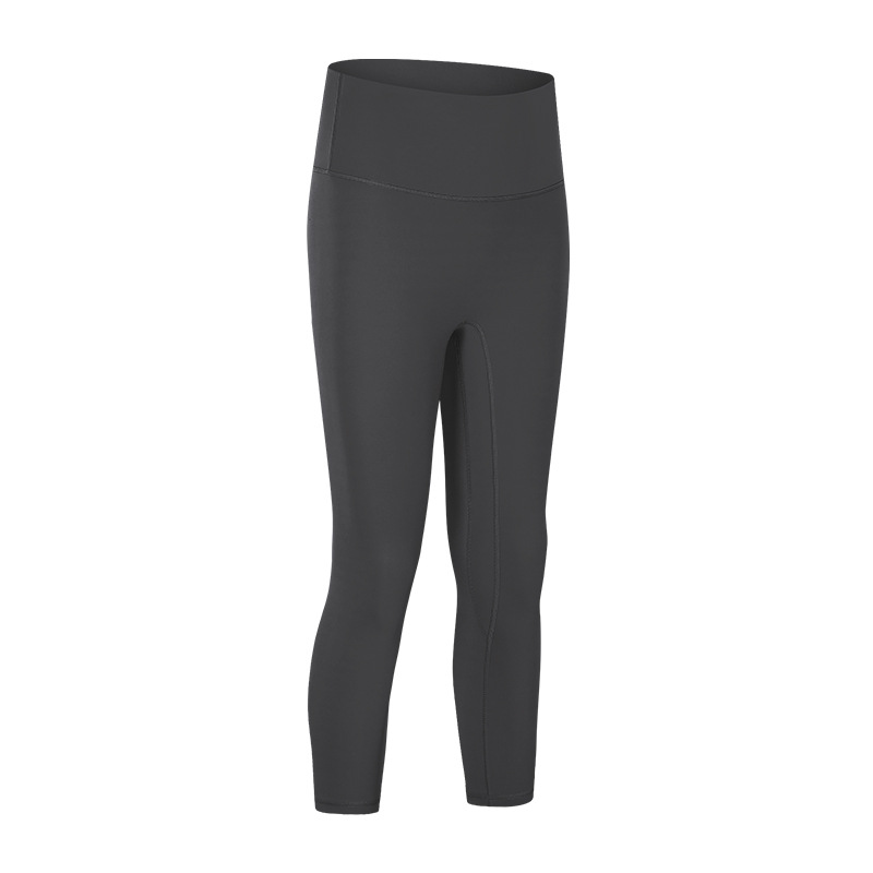 Picture of Spring and summer double-sided sanding naked feeling new no embarrassment line yoga pants running sports fitness cropped pants DL065
