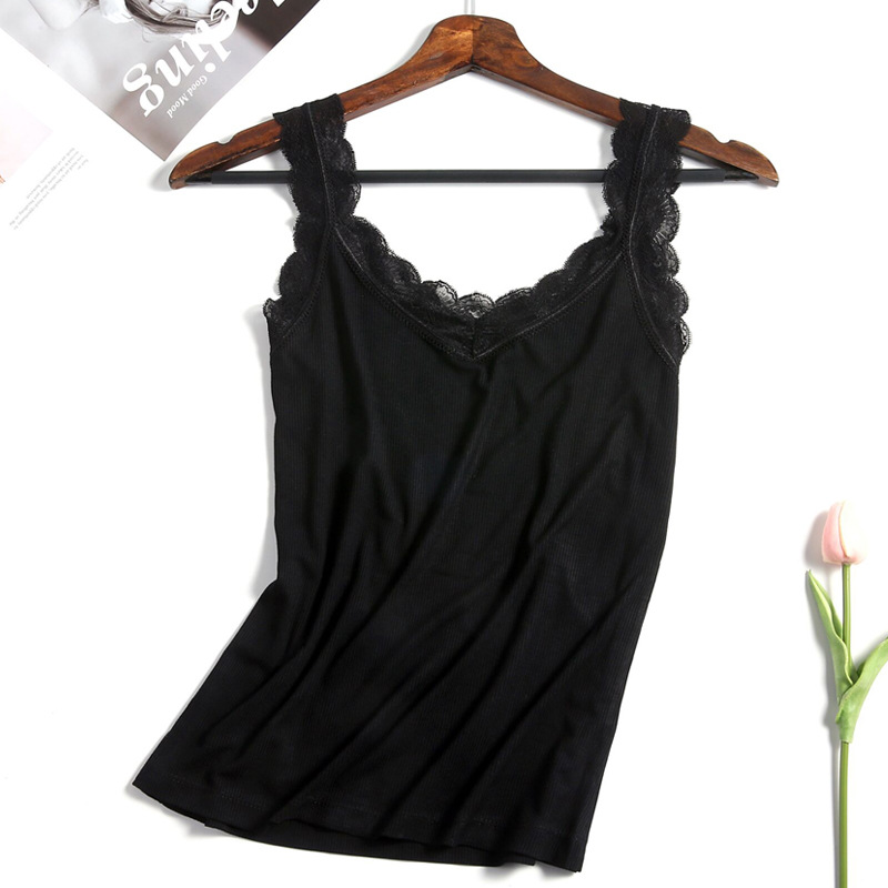 2020 new summer modal camisole women's sexy lace bottoming vest fashion all-matching vest