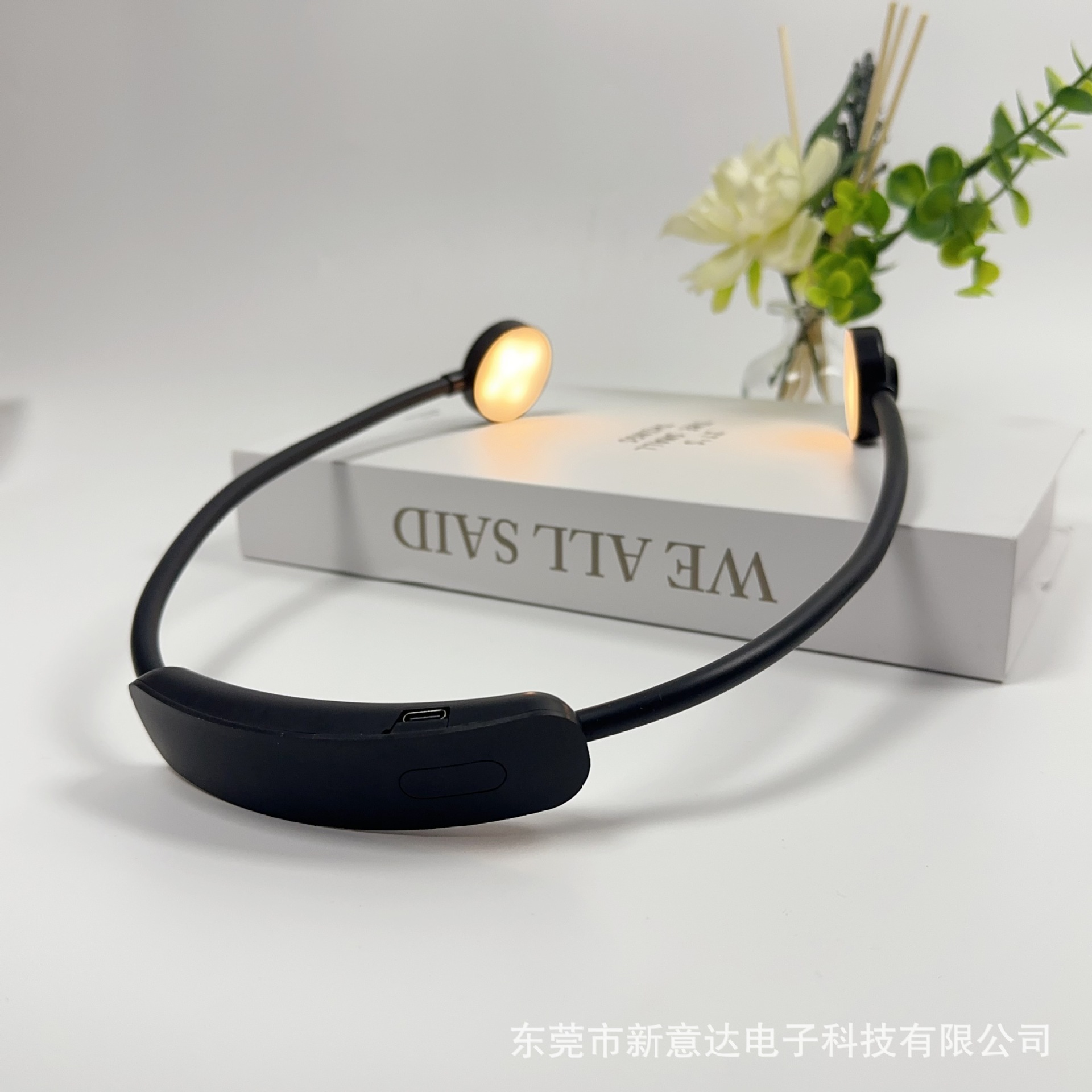 Cross-Border USB Plug-In Night Running Lamp Student Dormitory Night Reading Bedside Lamp Foldableable Led Neck Reading Lamp