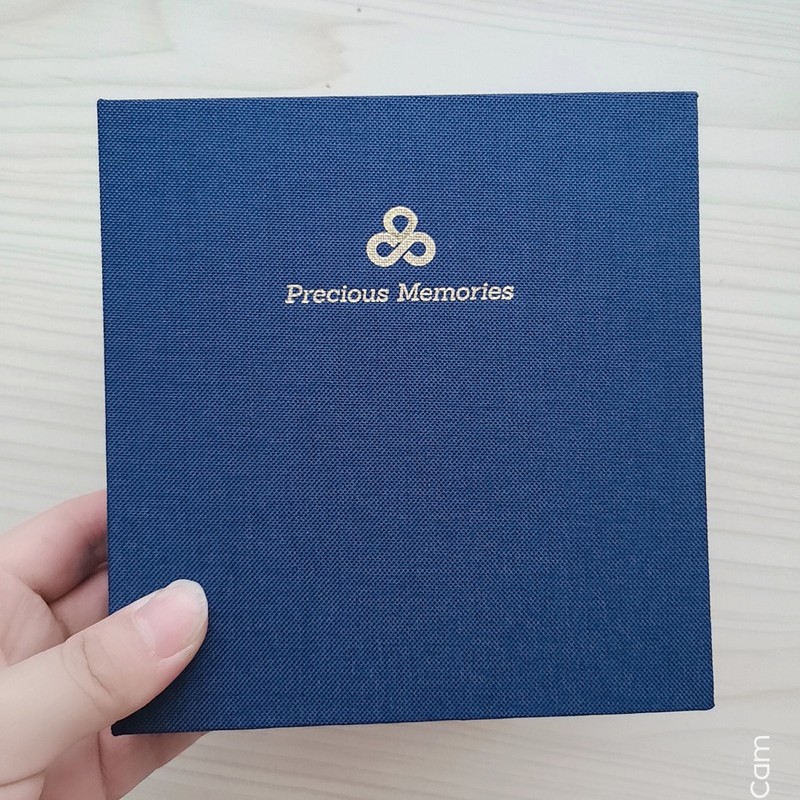 Picture of Wholesale plain cotton linen loose-leaf PP photo album photo album movie ticket storage postcard 3 inch 5 inch