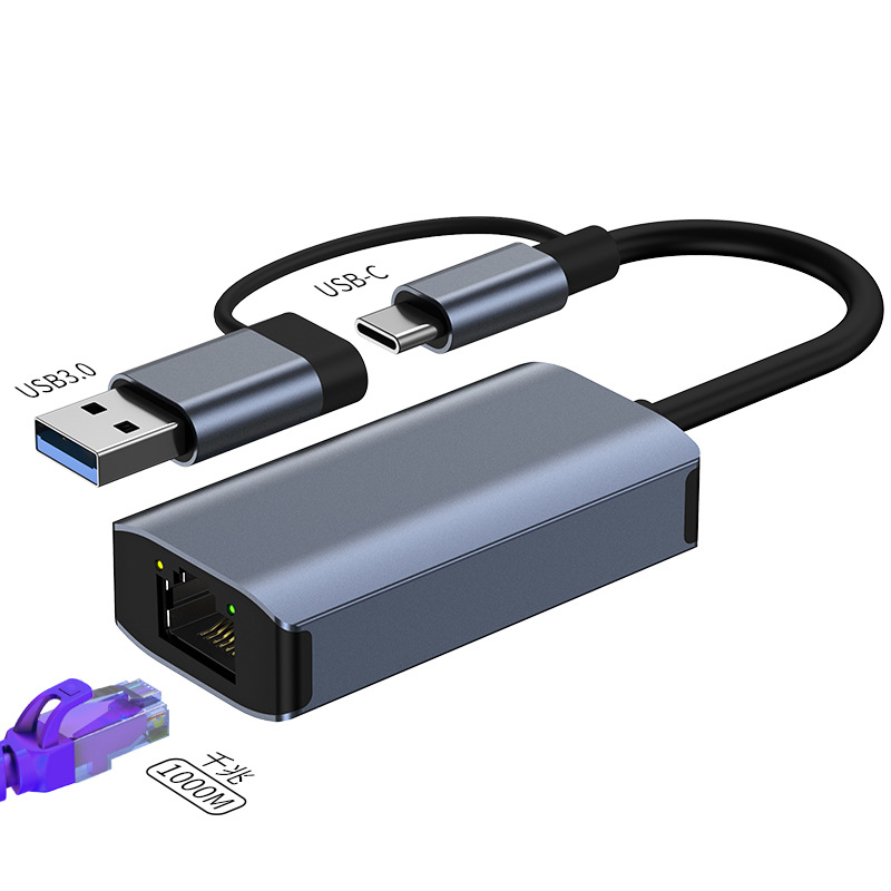 Picture of Cross-Border Type-C Hub Expansion Multi-Interface Adapter Suitable for Apple Notebook Gigabit Network Card Expansion Dock
