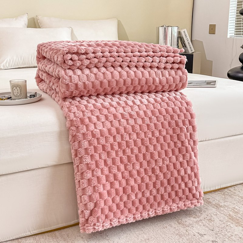 Picture of Tortoise Velvet Blanket Winter Thickened Velvet Nap Cover Blanket Bed Sheet Dormitory Student Coral Flannel Quilt