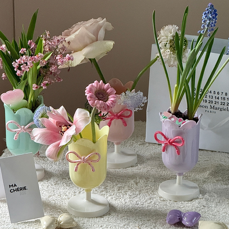 Mother's Day Miss Yuxiang Pearl Hand-Held Flower Box Flower Arrangement Box Handmade DIY Packaging Materials Wholesale