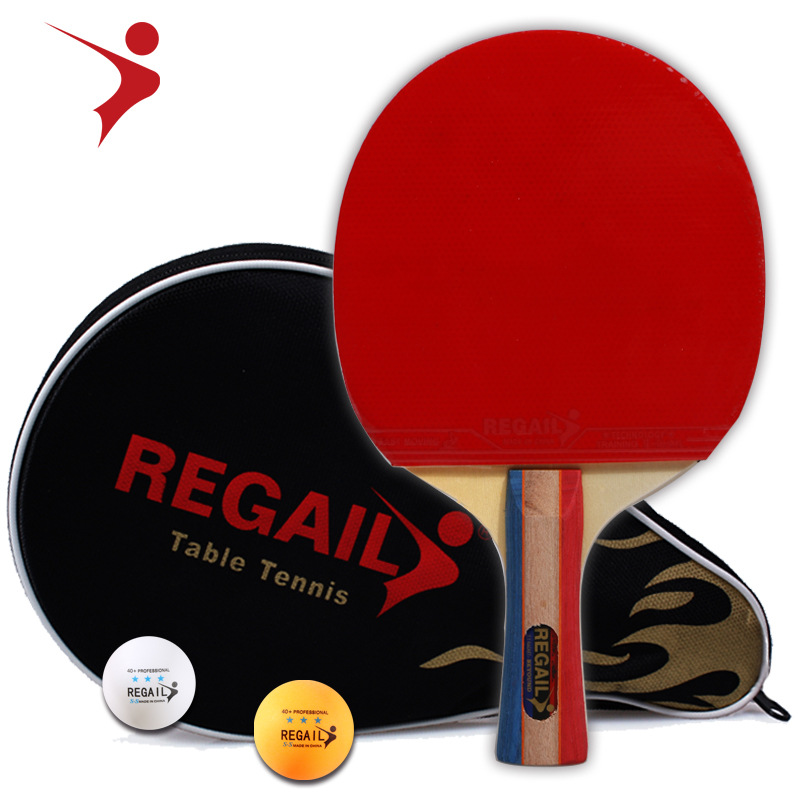 REGAIL table tennis racket three-star four-star six-star seven-star youth adult training competition table tennis racket single racket