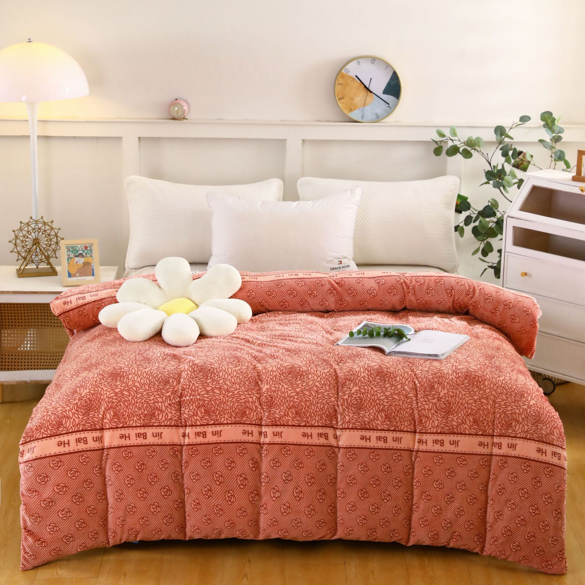 Picture of [2024 new milk velvet winter quilt] autumn and winter warm thick milk velvet winter quilt double-sided student dormitory bedding