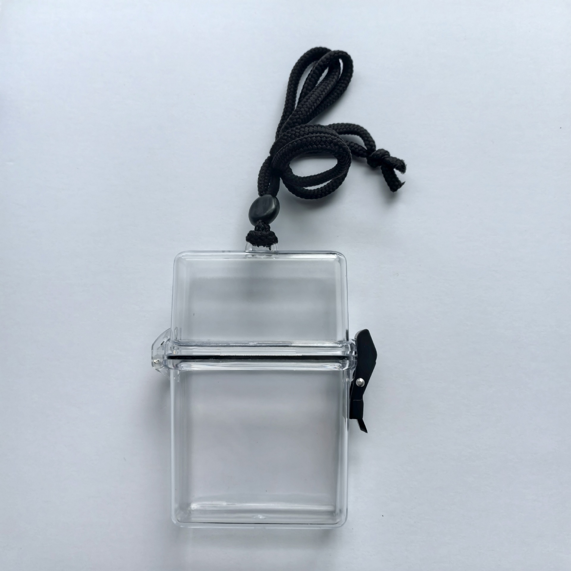 Picture of New Hot Recommendation Ins Hip-Hop Transparent Cigarette Box Beach Jar Cigarette Hanging Neck Plastic Popular Waterproof Box Digital Cigarette