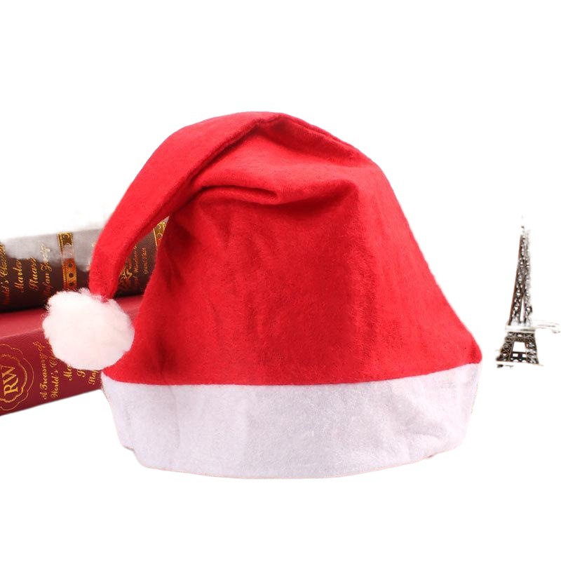Christmas hat ordinary non-woven Christmas decorations hat children adult Christmas hat holiday manufacturers wholesale